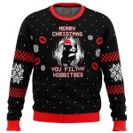 Lord of the Rings Filthy Hobitses Ugly Christmas Sweater - Image 3