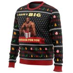 Big Package Barry Wood Meme Ugly Christmas Sweater - Image 2