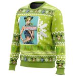 Christmas Jolyne Kujo Jojo's Bizarre Adventure Christmas Sweater - Image 2
