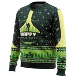 Happy Halo-days Halo Ugly Christmas Sweater - Image 2