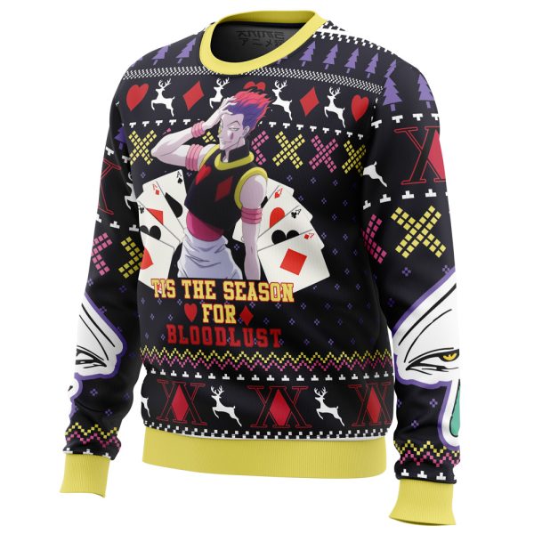 Christmas Hisoka Hunter X Hunter Ugly Christmas Sweater - Image 2
