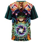 Trippy Deku x All Might My Hero Academia T-Shirt - Image 2