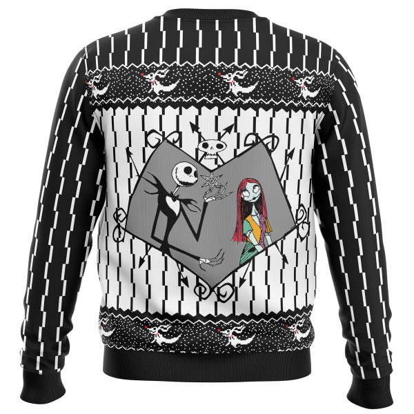 Jack Skellington The Nightmare Before Christmas Ugly Christmas Sweater - Image 4