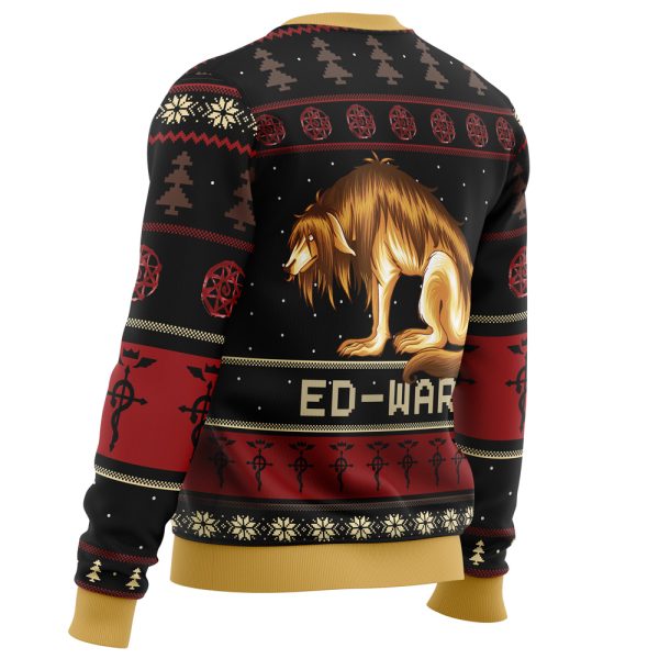Fullmetal Alchemist Chimera Nina Tucker Ed-ward Ugly Christmas Sweater - Image 3
