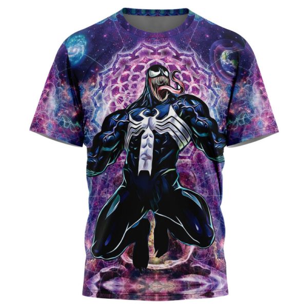 Trippy Venom Marvel T-Shirt - Image 3