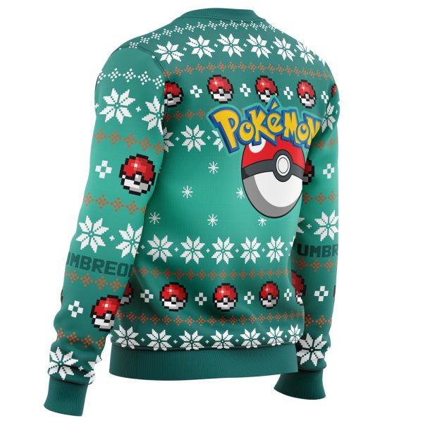 Christmas Umbreon Pokemon Ugly Christmas Sweater - Image 3
