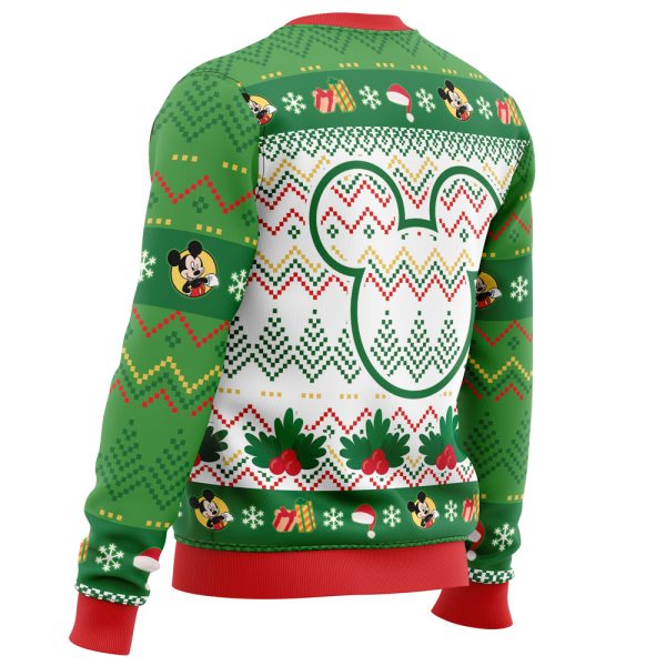 Merry Christmas Mickey Mouse Disney Ugly Christmas Sweater - Image 3