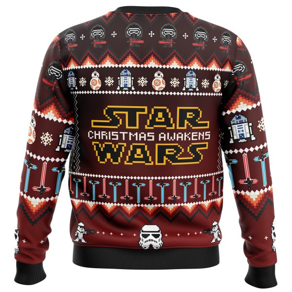 Star Wars Christmas Awakens Ugly Christmas Sweater - Image 4