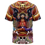 Trippy Monkey D. Luffy One Piece T-Shirt - Image 2
