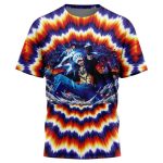 One Piece Fractal Explosion Trafalgar Law T-Shirt - Image 3