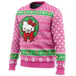 Cute Christmas Hello Kitty Ugly Christmas Sweater - Image 2