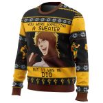 It Was Me Dio Jojo's Bizarre Adventure Ugly Christmas Sweater - Image 2