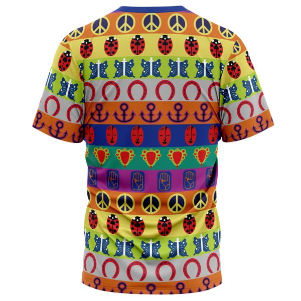 All Symbols Pattern Jojo's Bizarre Adventure T-Shirt - Image 2