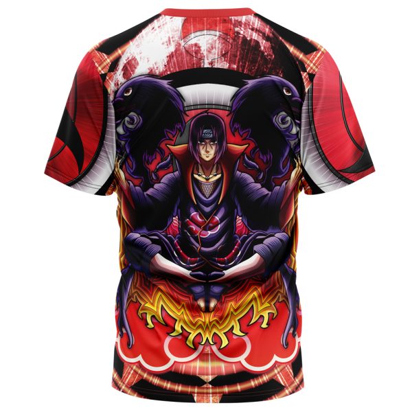 Trippy Meditating Itachi Akatsuki Naruto T-Shirt - Image 2