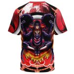 Trippy Meditating Itachi Akatsuki Naruto T-Shirt - Image 2