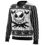Jack Skellington The Nightmare Before Christmas Ugly Christmas Sweater - Image 2