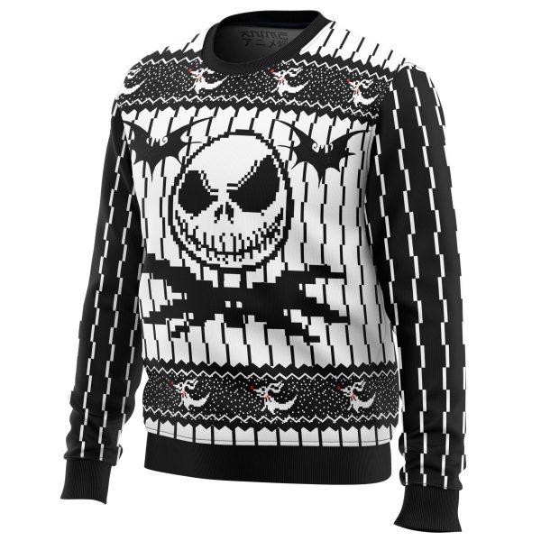 Jack Skellington The Nightmare Before Christmas Ugly Christmas Sweater - Image 2