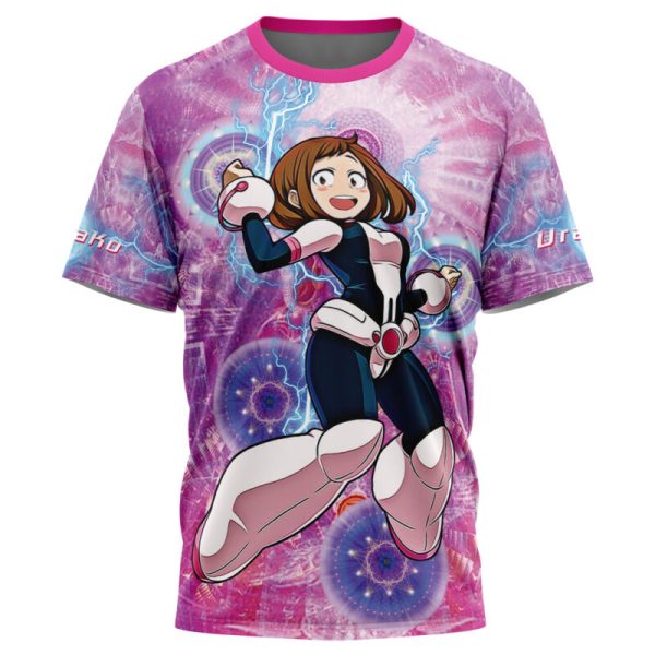 Trippy Uraraka Ochako My Hero Academia T-Shirt - Image 3