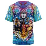 Trippy Golden Wind Squad Jojo's Bizarre Adventure T-Shirt - Image 2
