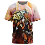 Trippy Dio Jojo's Bizarre Adventure T-Shirt - Image 3