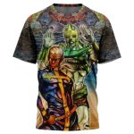 Trippy Enrico Pucci C-Moon Jojo's Bizarre Adventure T-Shirt - Image 3