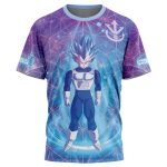 Trippy Astral Vegeta Dragon Ball Z T-Shirt - Image 3