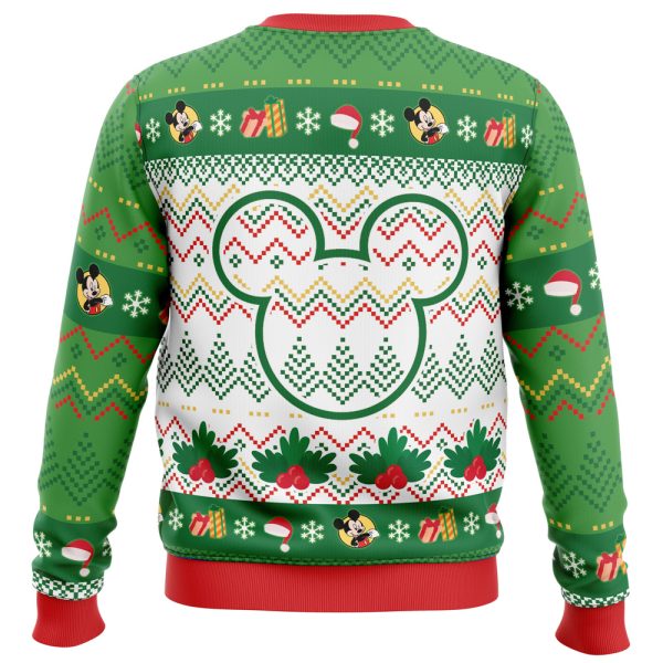 Merry Christmas Mickey Mouse Disney Ugly Christmas Sweater - Image 4