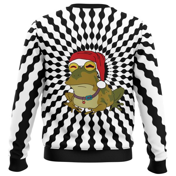 All Glory To The Hypnotoad Ugly Christmas Sweater - Image 4