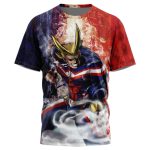 Trippy All Might My Hero Academia T-Shirt - Image 3
