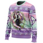 Christmas Kochou Shinobu Demon Slayer Ugly Christmas Sweater - Image 2