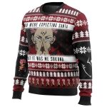 You Were Expecting Santa Sukuna Jujutsu Kaisen Ugly Christmas Sweater - Image 2
