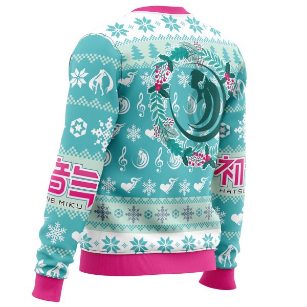 Christmas Symphony Hatsune Miku Ugly Christmas Sweater - Image 3