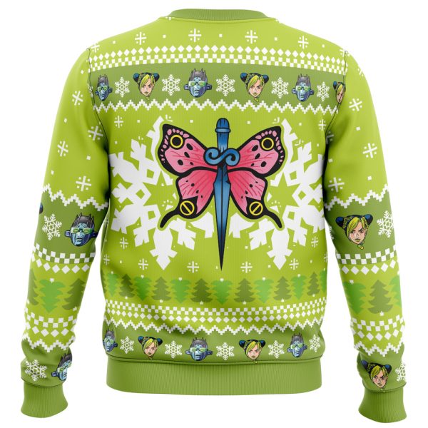Christmas Jolyne Kujo Jojo's Bizarre Adventure Christmas Sweater - Image 4