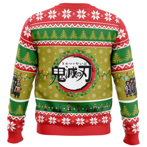 Christmas Demon Slayer Squad Demon Slayer Ugly Christmas Sweater - Image 4