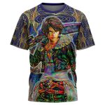 Trippy Squall Final Fantasy 8 T-Shirt - Image 3
